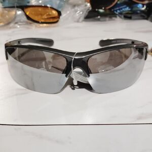 Stylish Black and Silver Sunglasses